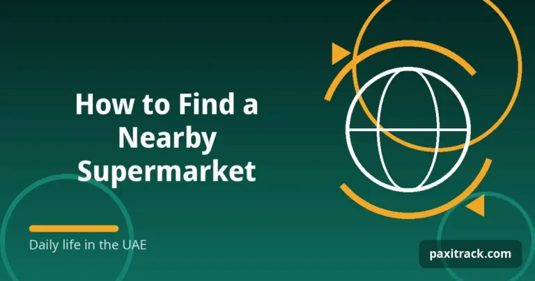 How to Find a Nearby Supermarket