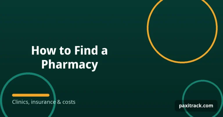 How to Find a Pharmacy