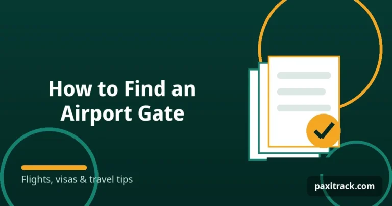 How to Find an Airport Gate