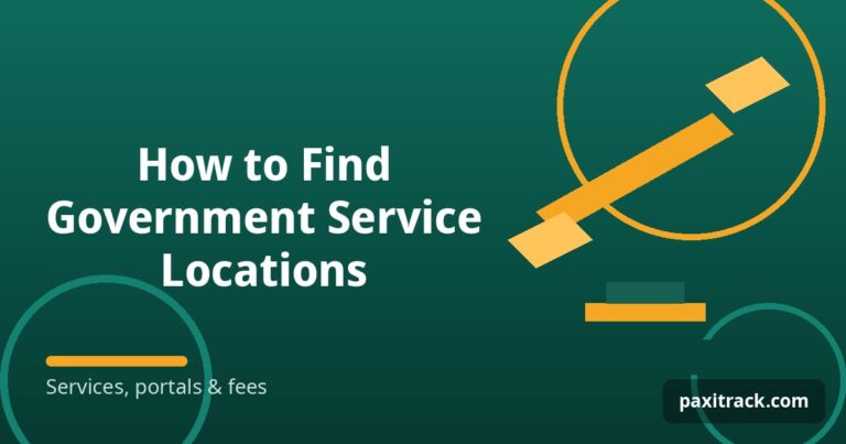 How to Find Government Service Locations