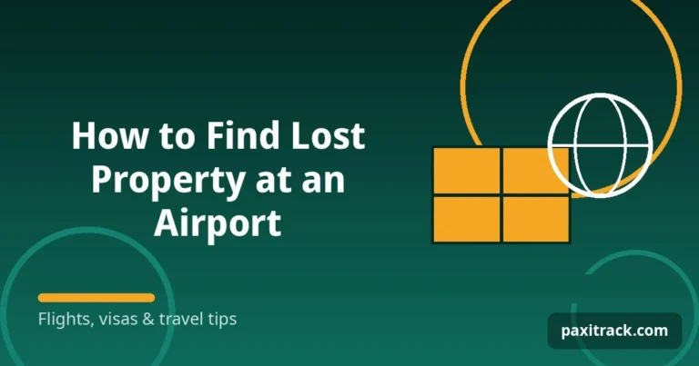 How to Find Lost Property at an Airport