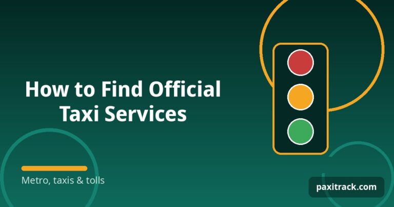 How to Find Official Taxi Services