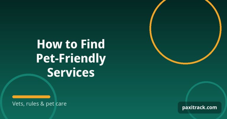 How to Find Pet-Friendly Services