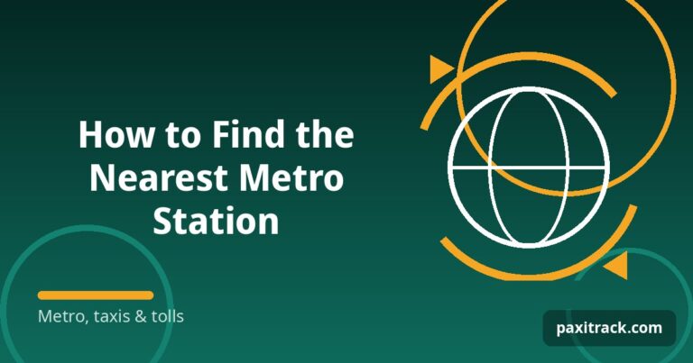 How to Find the Nearest Metro Station