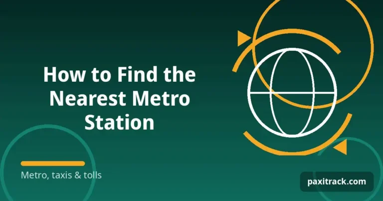 How to Find the Nearest Metro Station