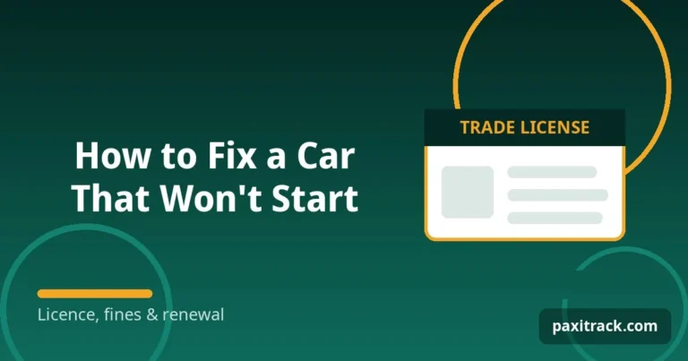 How to Fix a Car That Won't Start