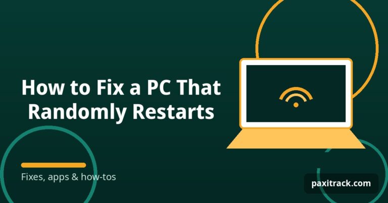 How to Fix a PC That Randomly Restarts