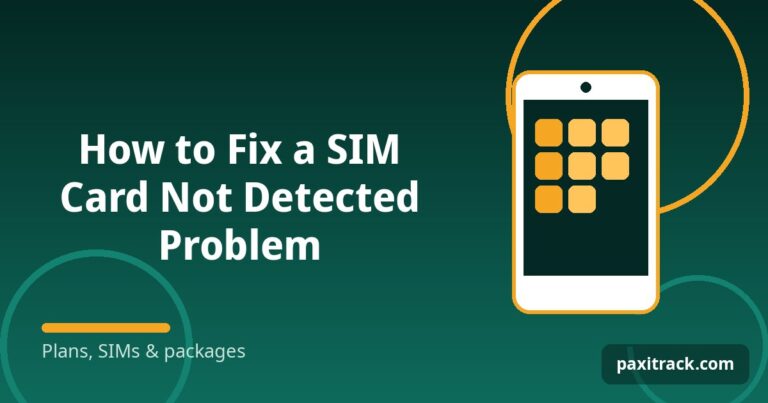 How to Fix a SIM Card Not Detected Problem