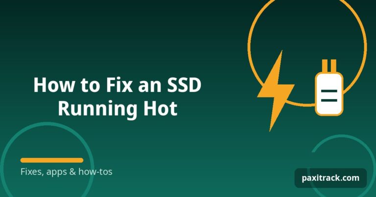 How to Fix an SSD Running Hot