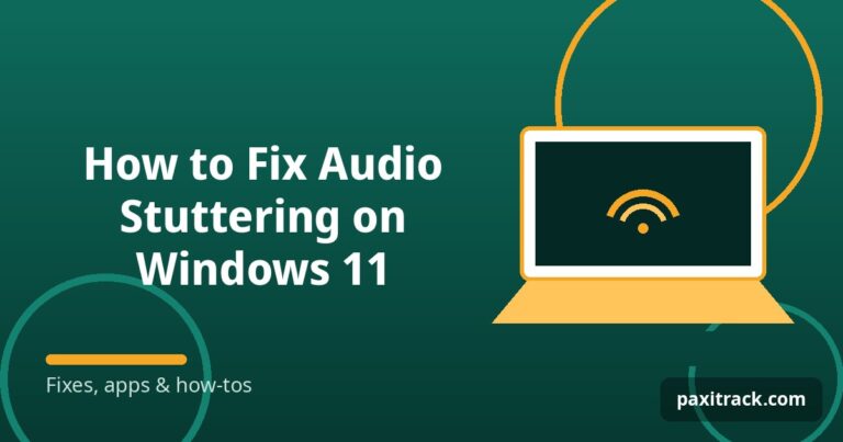 How to Fix Audio Stuttering on Windows 11