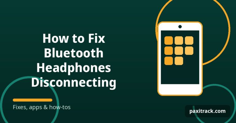 How to Fix Bluetooth Headphones Disconnecting