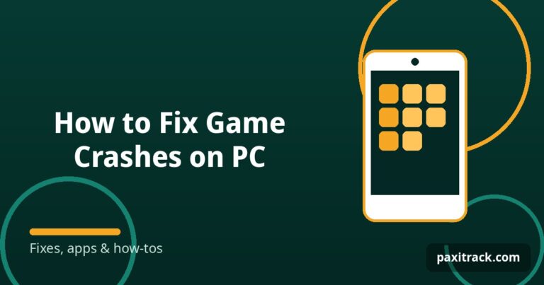 How to Fix Game Crashes on PC