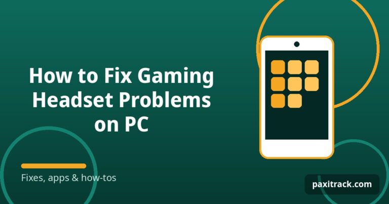 How to Fix Gaming Headset Problems on PC