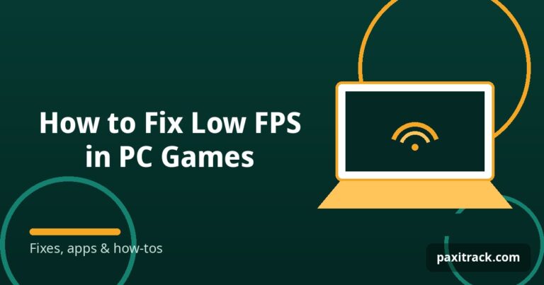How to Fix Low FPS in PC Games