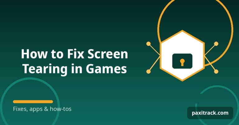 How to Fix Screen Tearing in Games