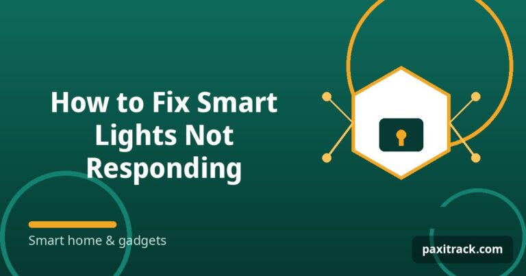 How to Fix Smart Lights Not Responding