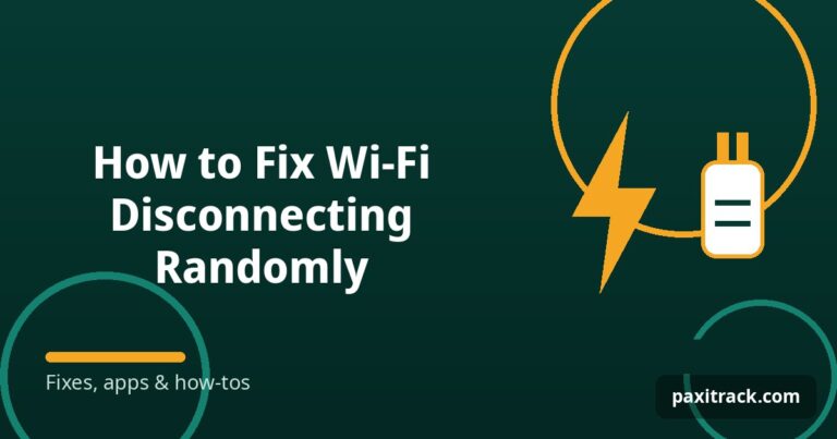 How to Fix Wi-Fi Disconnecting Randomly