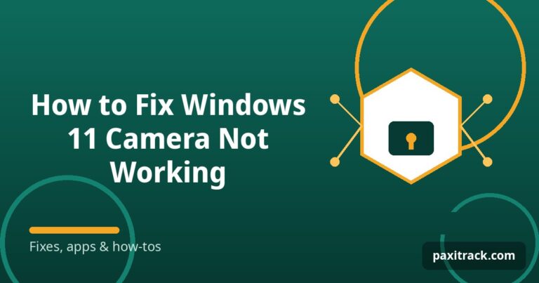 How to Fix Windows 11 Camera Not Working