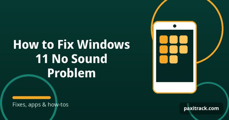 How to Fix Windows 11 No Sound Problem