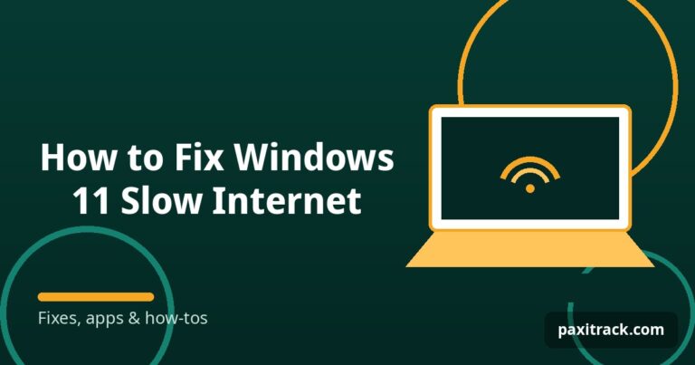 How to Fix Windows 11 Slow Internet