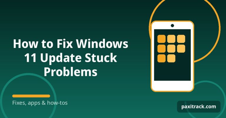 How to Fix Windows 11 Update Stuck Problems