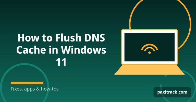 How to Flush DNS Cache in Windows 11
