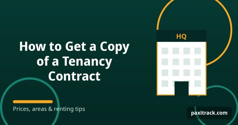 How to Get a Copy of a Tenancy Contract