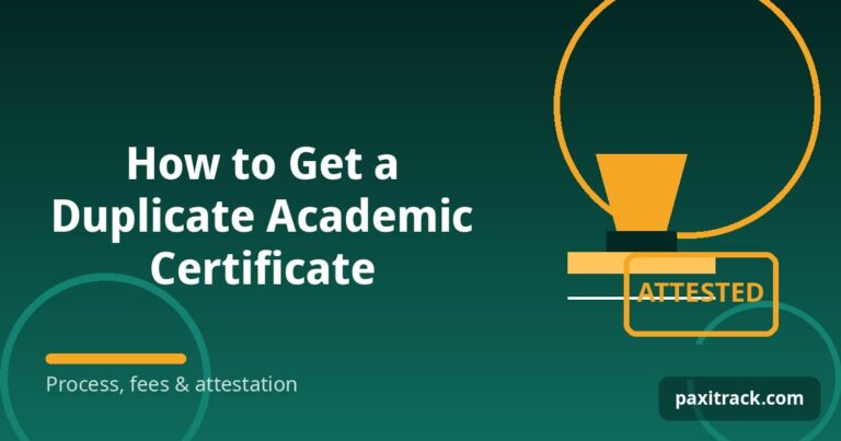 How to Get a Duplicate Academic Certificate