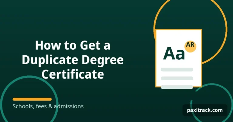 How to Get a Duplicate Degree Certificate
