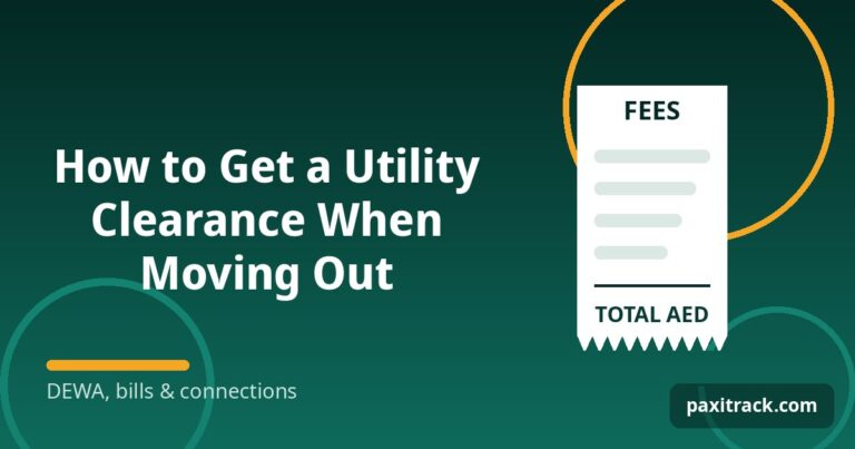 How to Get a Utility Clearance When Moving Out