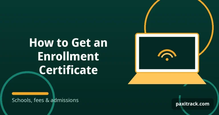 How to Get an Enrollment Certificate