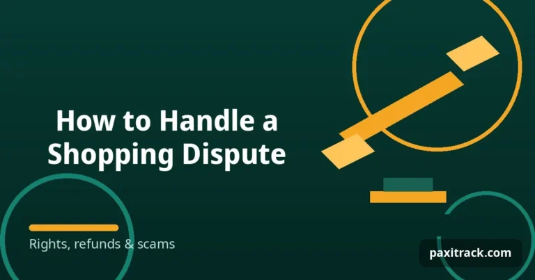 How to Handle a Shopping Dispute