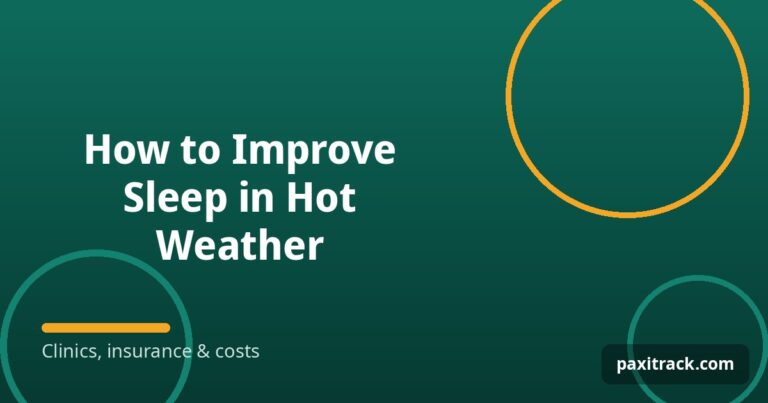 How to Improve Sleep in Hot Weather