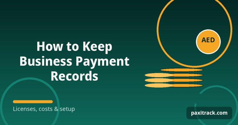 How to Keep Business Payment Records