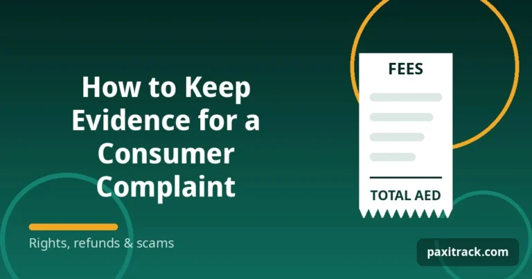 How to Keep Evidence for a Consumer Complaint