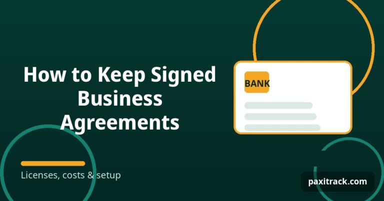 How to Keep Signed Business Agreements