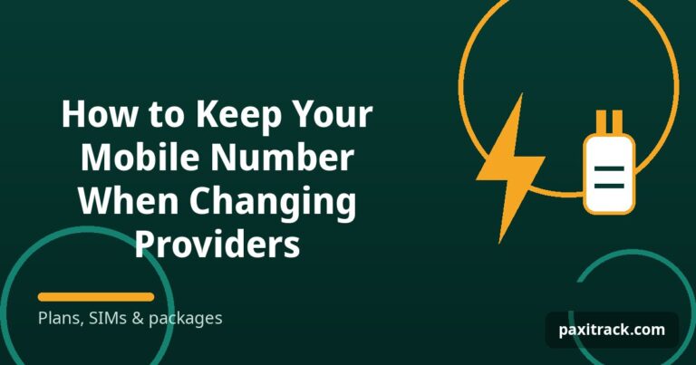 How to Keep Your Mobile Number When Changing Providers
