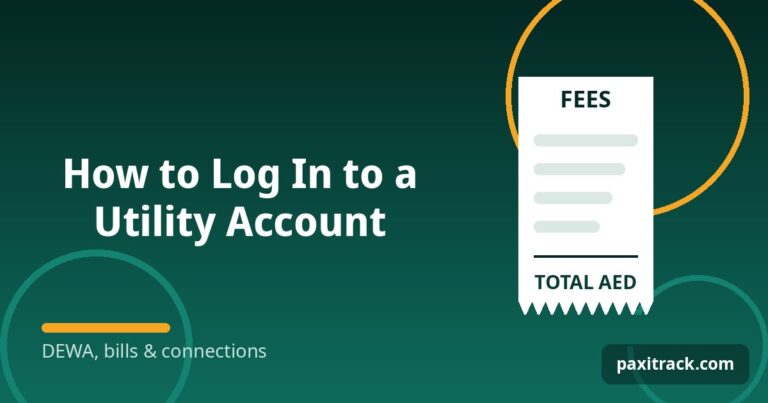 How to Log In to a Utility Account