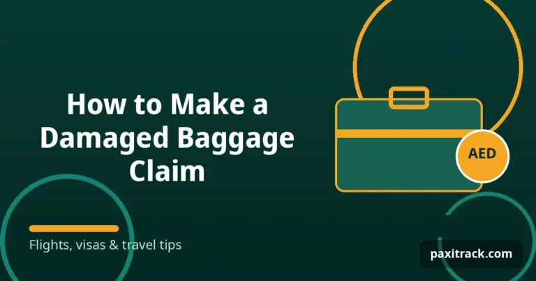 How to Make a Damaged Baggage Claim