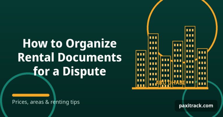 How to Organize Rental Documents for a Dispute