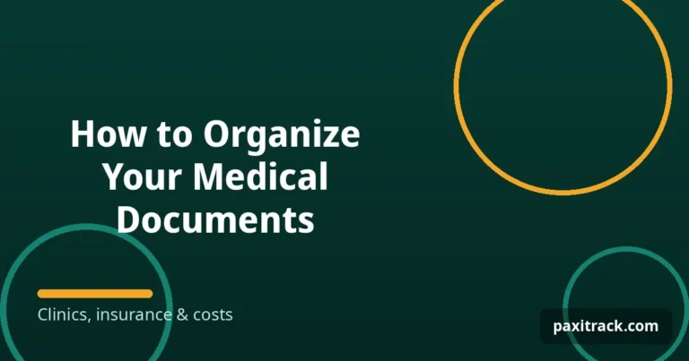 How to Organize Your Medical Documents
