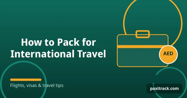 How to Pack for International Travel