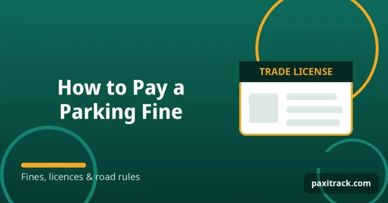 How to Pay a Parking Fine