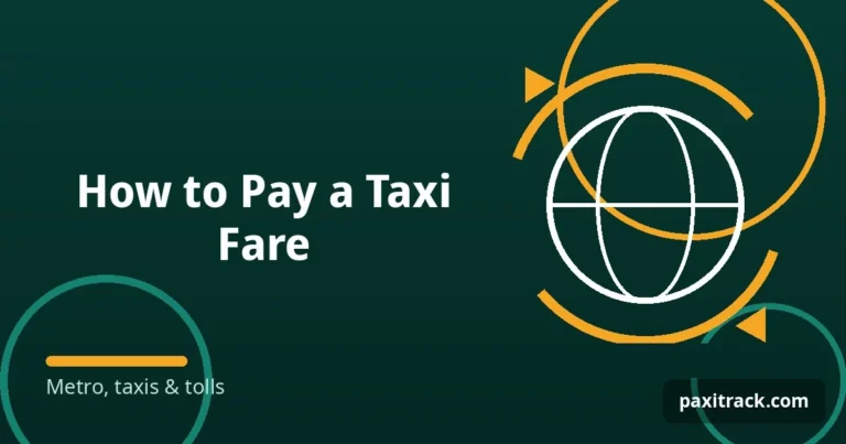 How to Pay a Taxi Fare