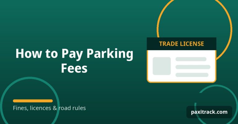 How to Pay Parking Fees