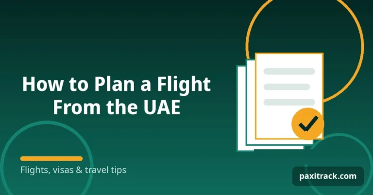 How to Plan a Flight From the UAE