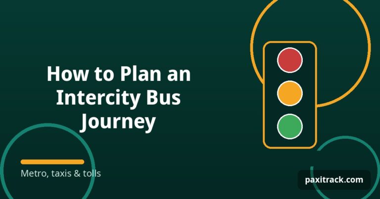 How to Plan an Intercity Bus Journey