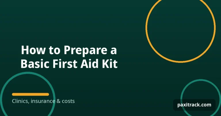 How to Prepare a Basic First Aid Kit