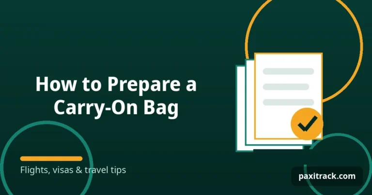 How to Prepare a Carry-On Bag