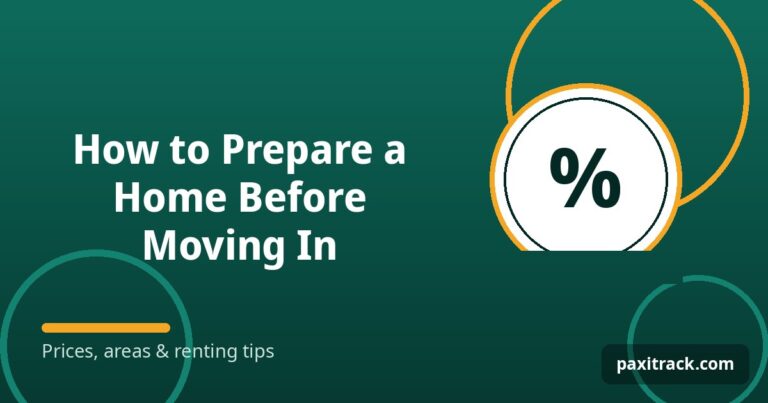 How to Prepare a Home Before Moving In